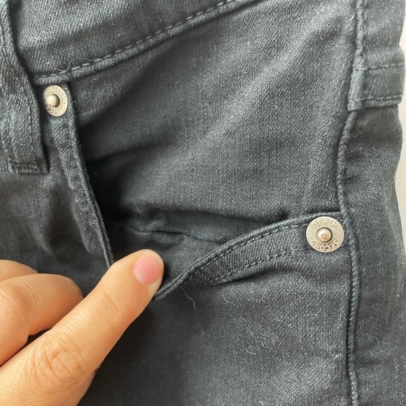 YogaJeans black midrise skinny 27 - Picture 4 of 5